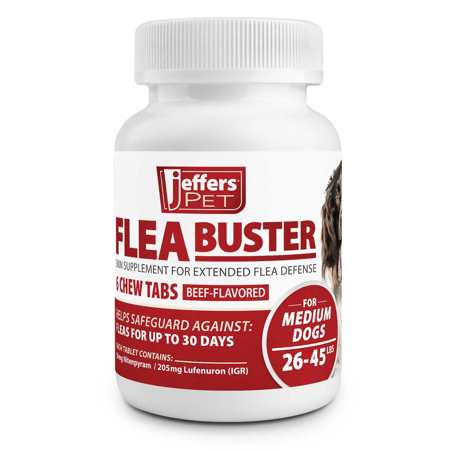 Jeffers Flea Buster Monthly Oral Flea Supplement for Dogs - Image 10