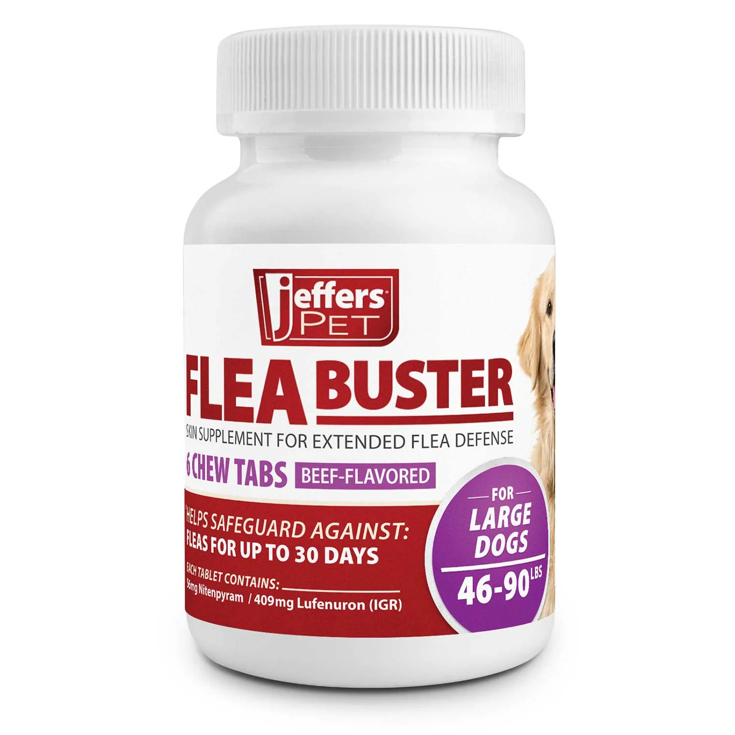 Jeffers Flea Buster Monthly Oral Flea Supplement for Dogs - Image 13