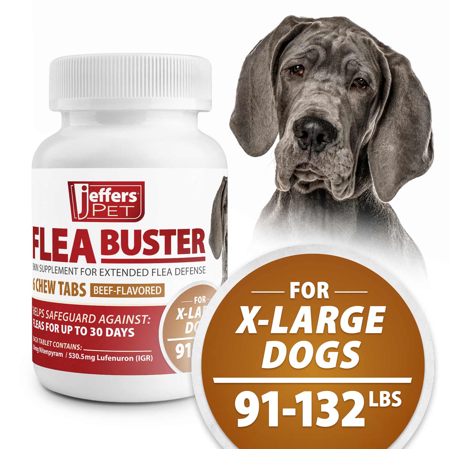 Jeffers Flea Buster Monthly Oral Flea Supplement for Dogs - Image 18