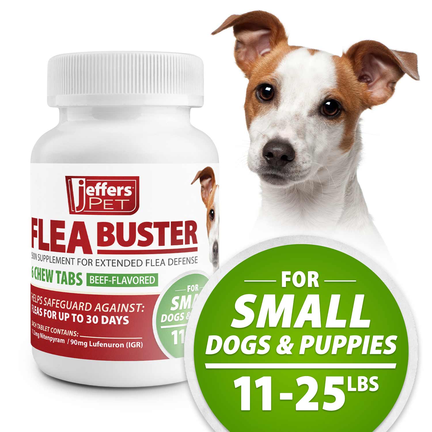 Jeffers Flea Buster Monthly Oral Flea Supplement for Dogs - Image 8