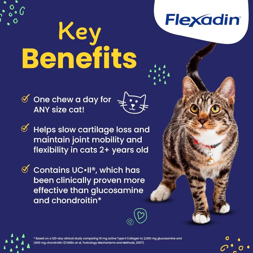 Flexadin Cat Chews with UC-11 for Joint Support, 30 ct - Image 4