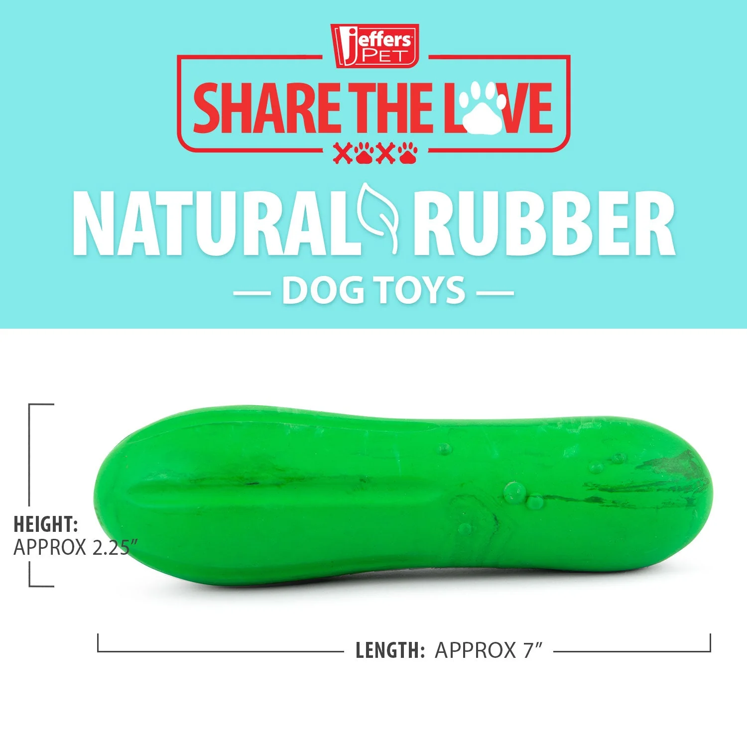 Jeffers Floating Natural Rubber Dog Chew Toy with Vanilla Scent for Dental Health and Water Play - Image 15