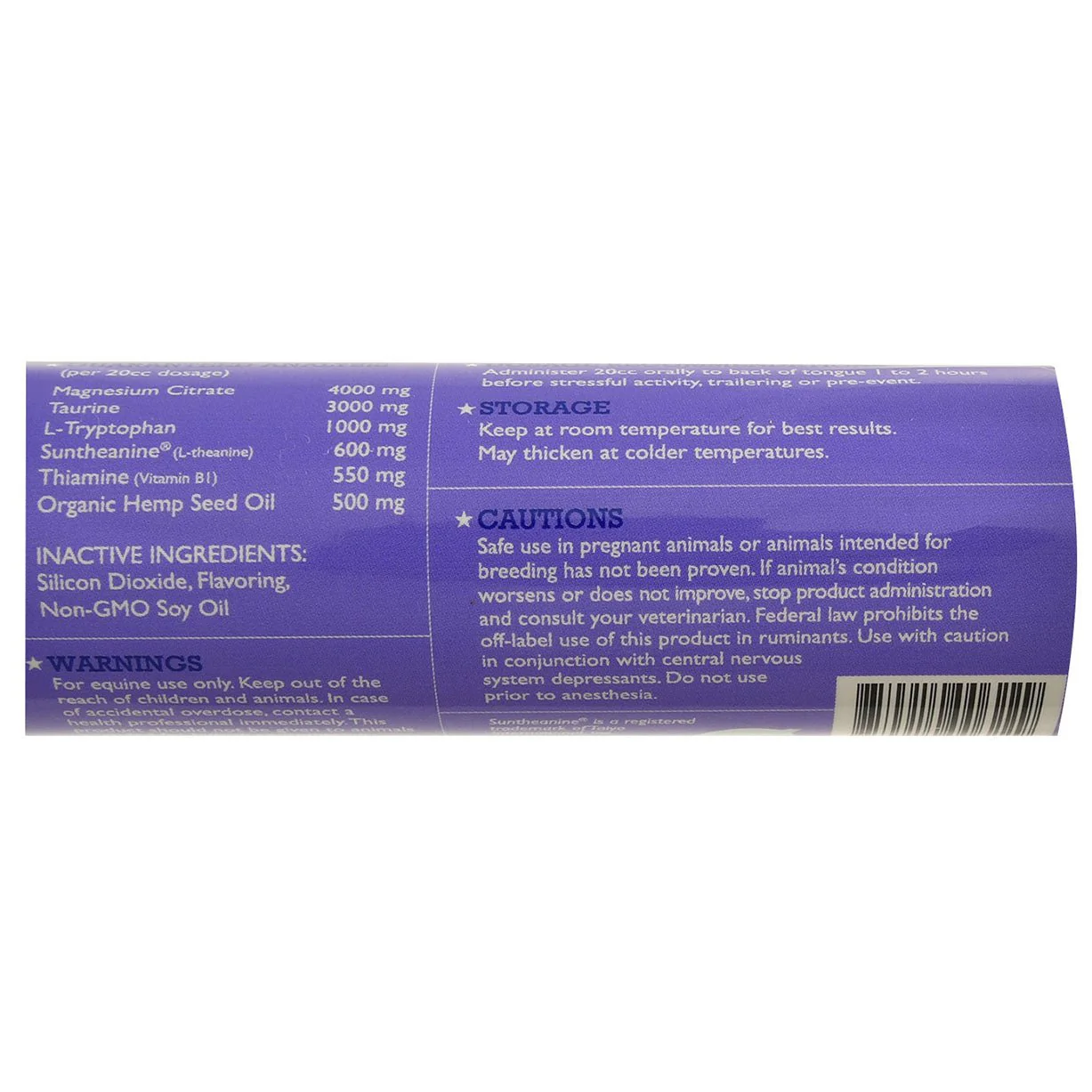 ForeCalm Paste Oral Syringe for Horses, 80 cc - Image 3