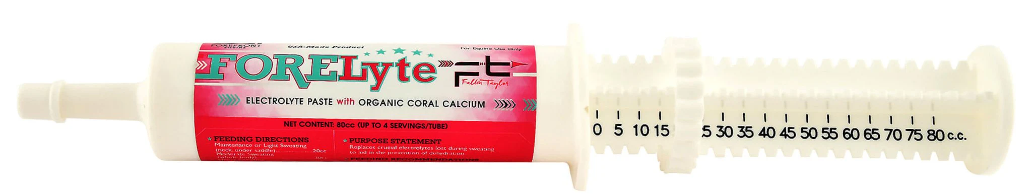 ForeLyte Electrolyte Paste for Horses