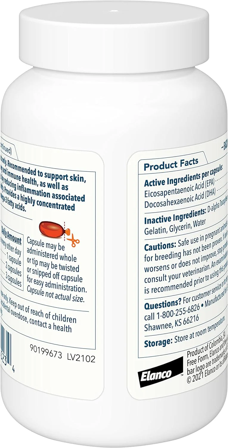 Free Form Omega-3 Fish Oil Snip Tip Capsules - Image 2