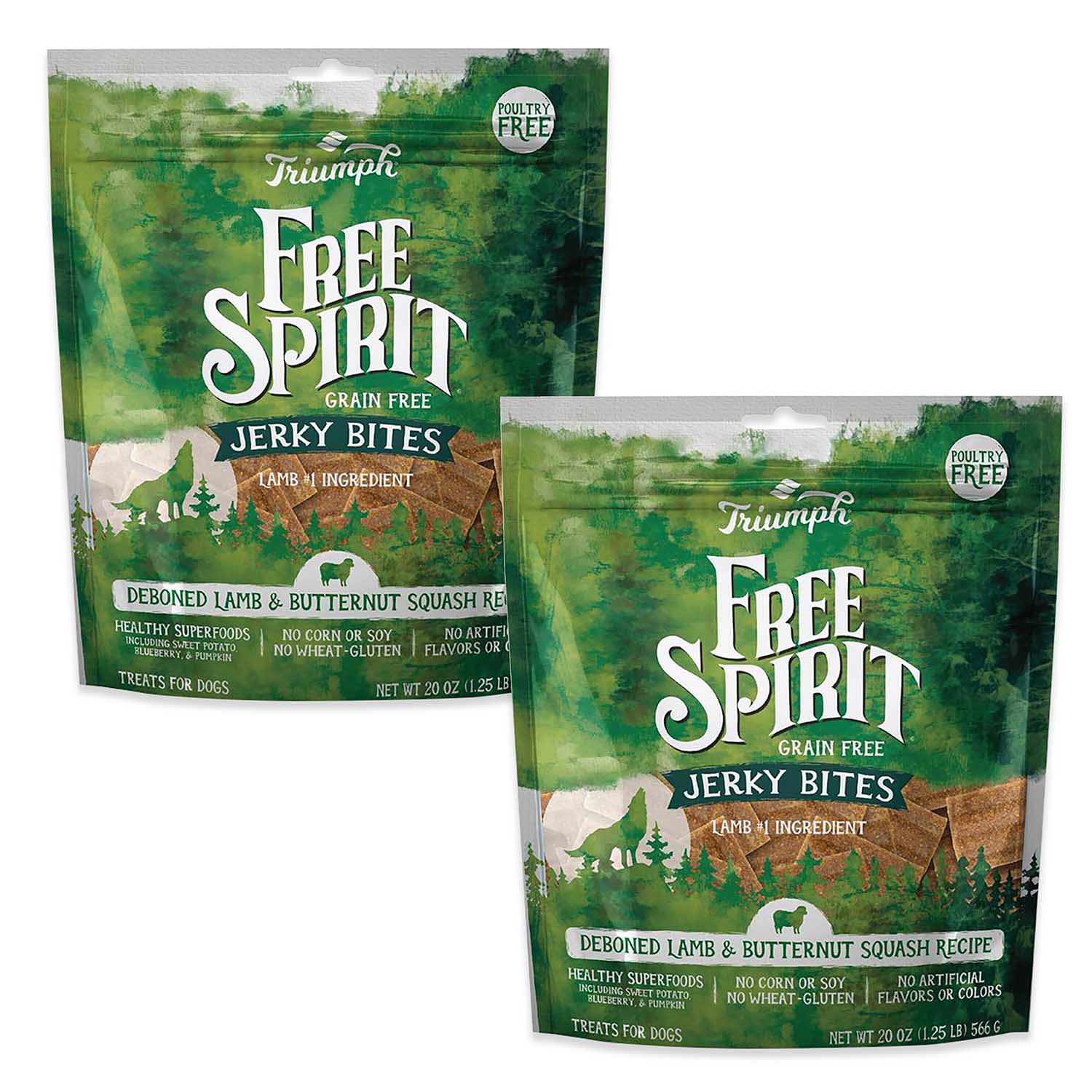 Free Spirit Deboned Jerky Bites Dog Treats, 20 oz - Image 11