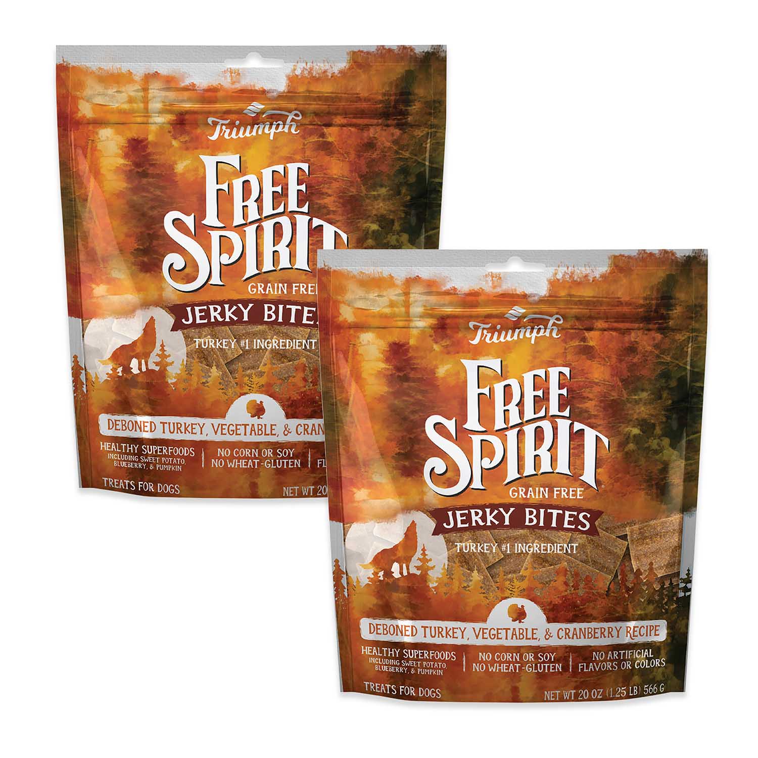 Free Spirit Deboned Jerky Bites Dog Treats, 20 oz - Image 15