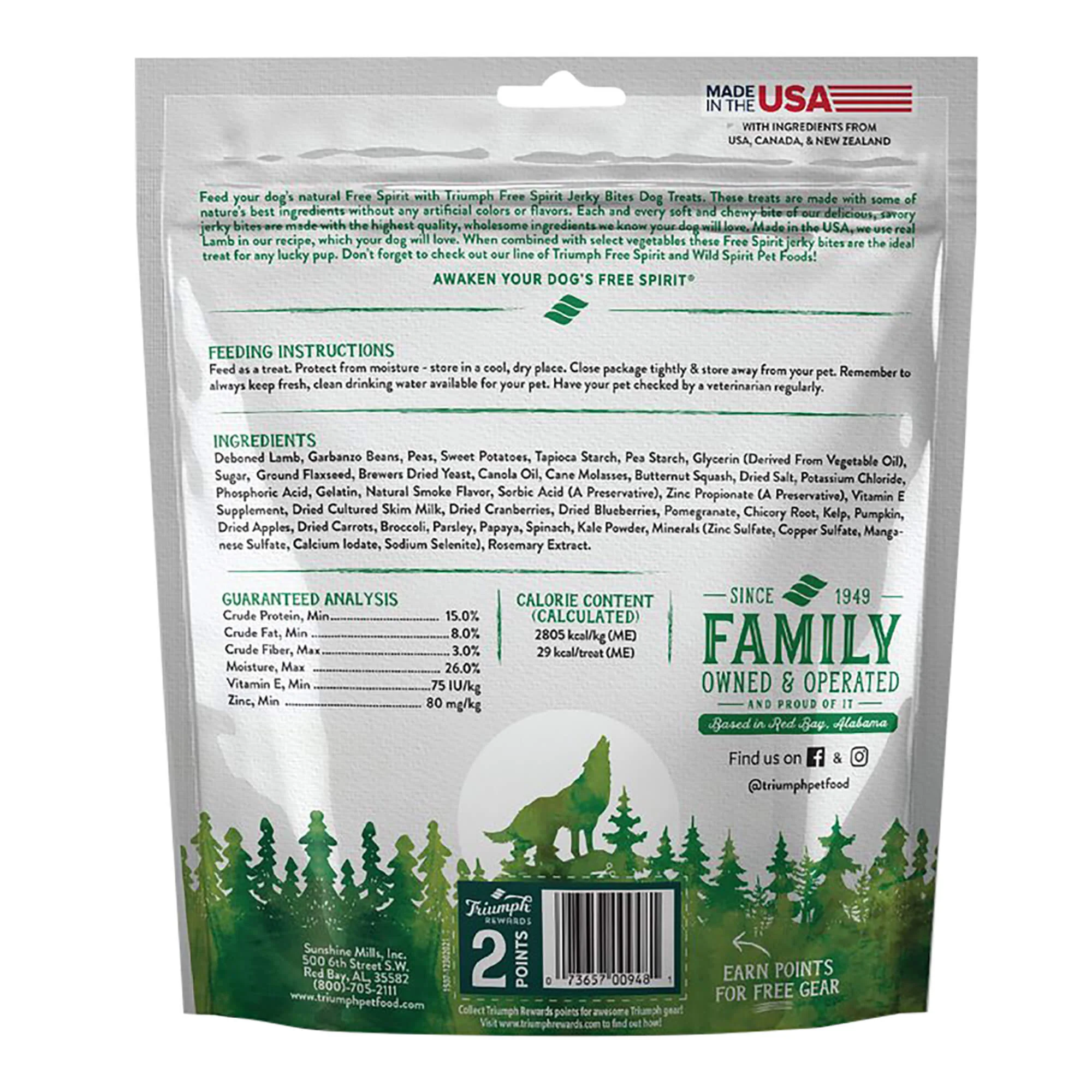 Free Spirit Deboned Jerky Bites Dog Treats, 20 oz - Image 4