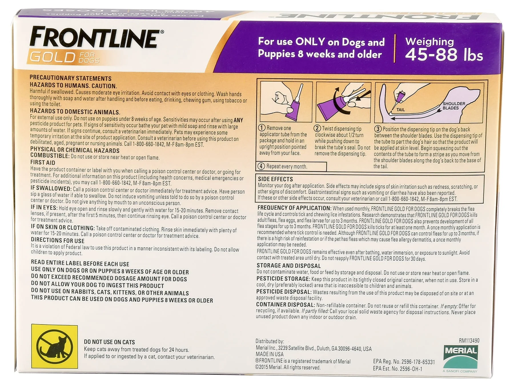 Frontline Gold for Dogs - Image 21