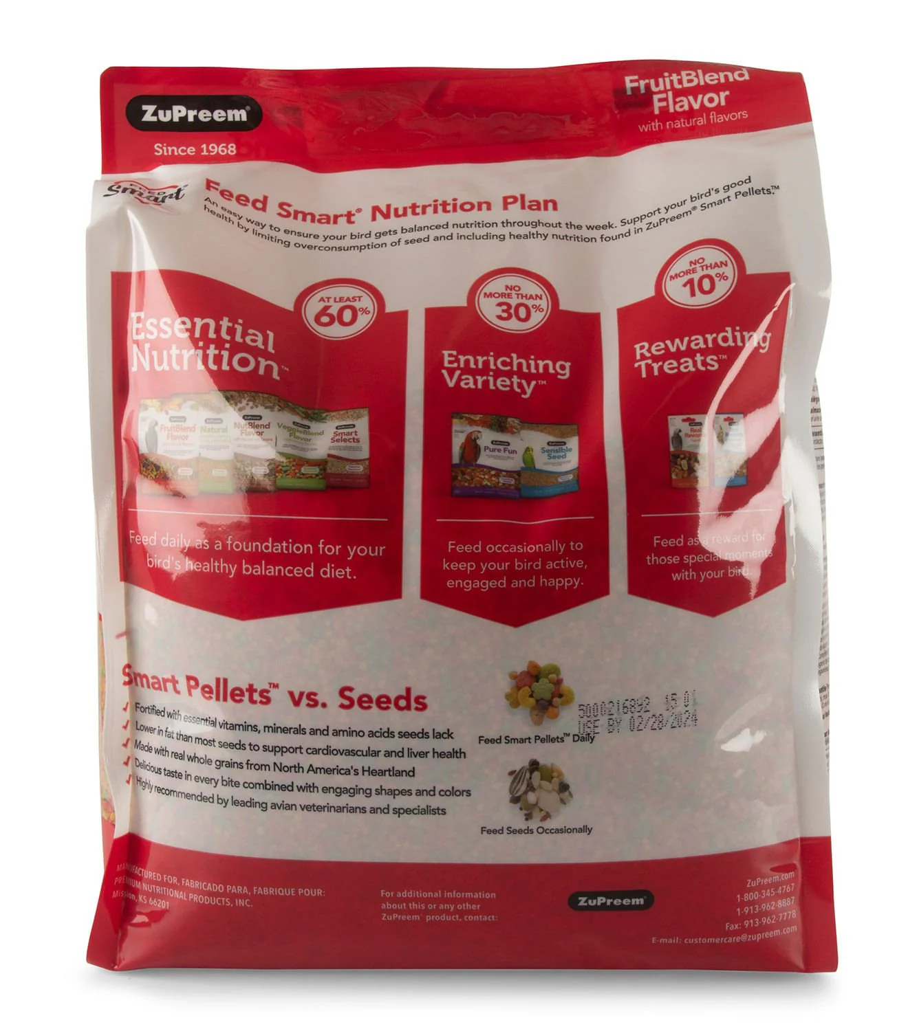 Zupreem FruitBlend Flavor Bird Food - Image 13