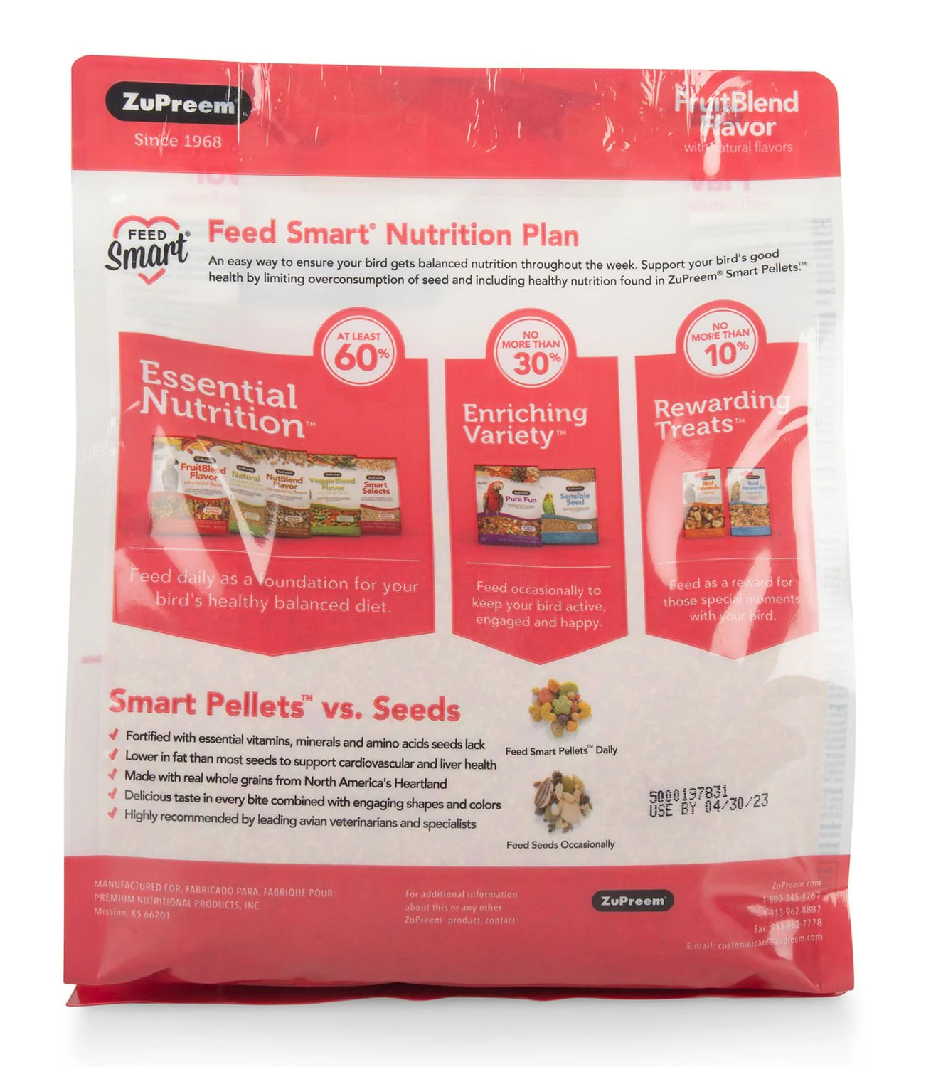 Zupreem FruitBlend Flavor Bird Food - Image 15