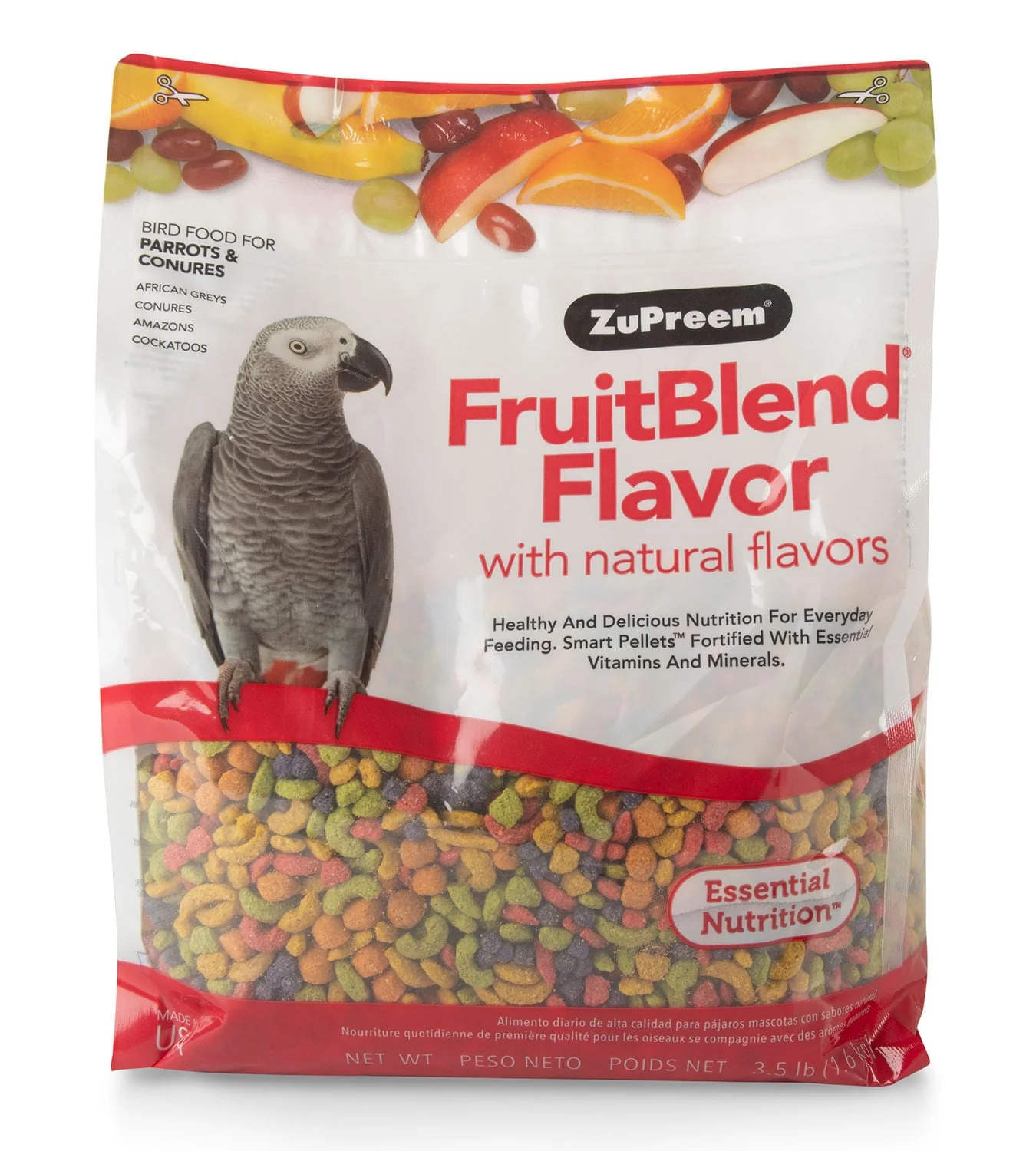 Zupreem FruitBlend Flavor Bird Food - Image 3