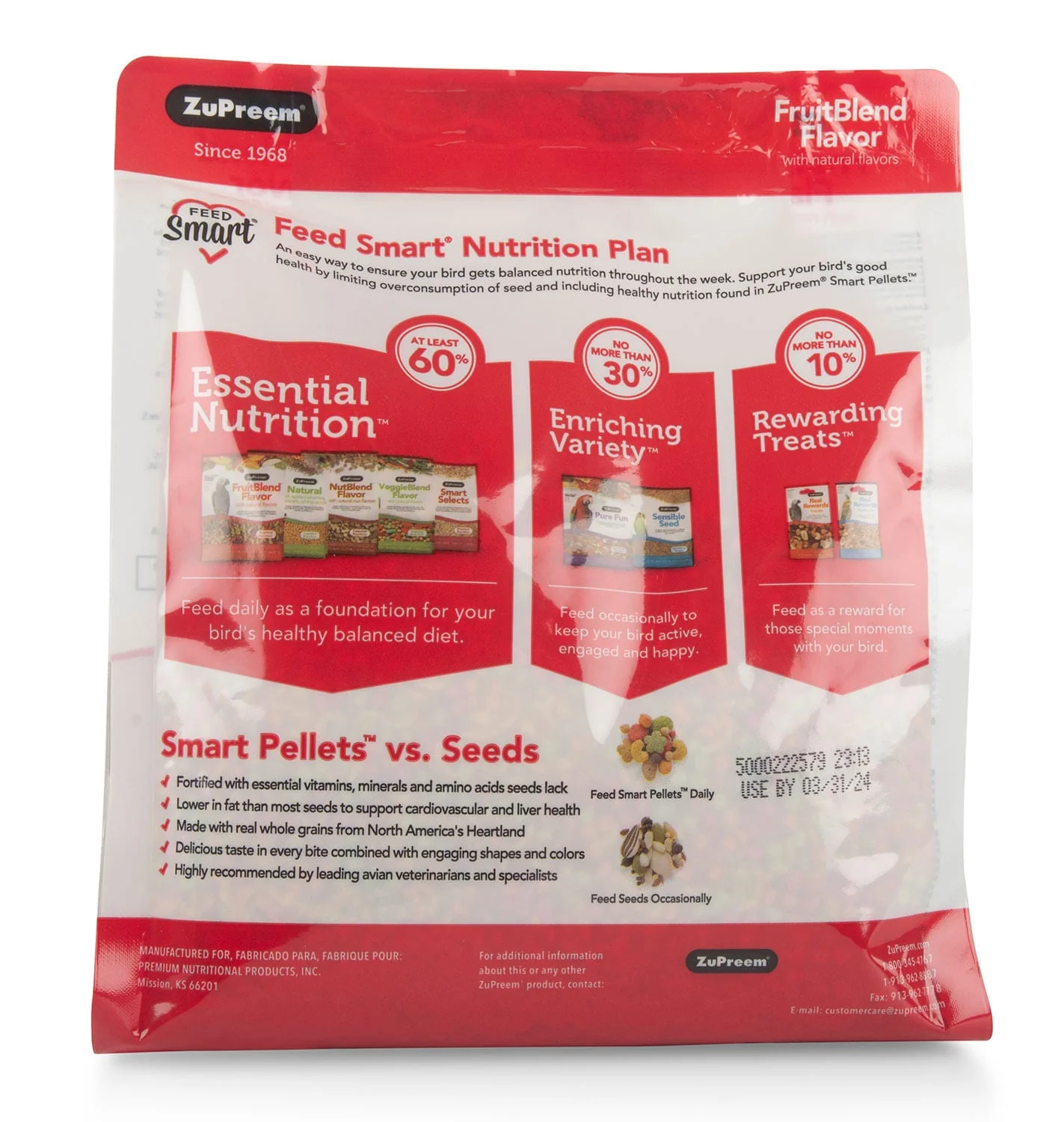 Zupreem FruitBlend Flavor Bird Food - Image 7