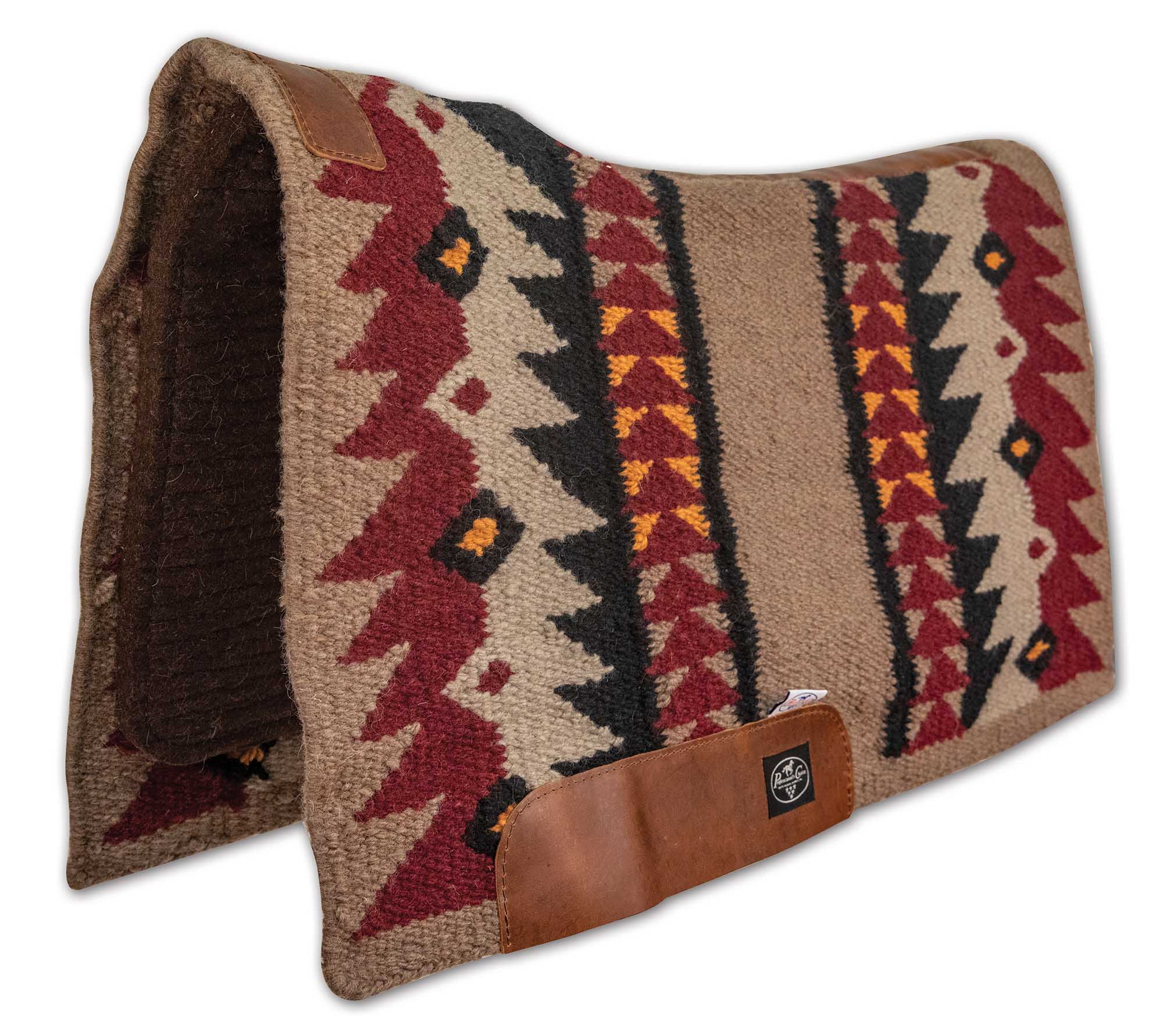 Fuse Countoured Wool Saddle Pad for Horses - Image 3
