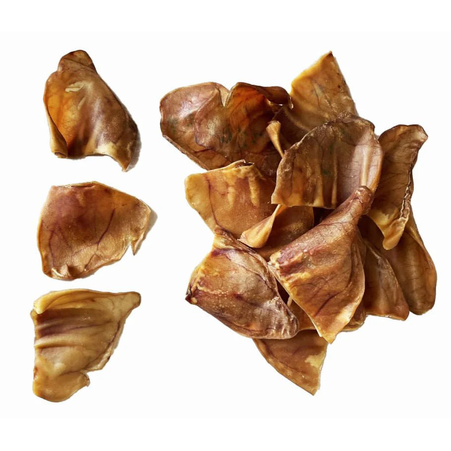 Gaines Family Farmstead Pig Ears Natural Dog Treats, 100 Pack Case