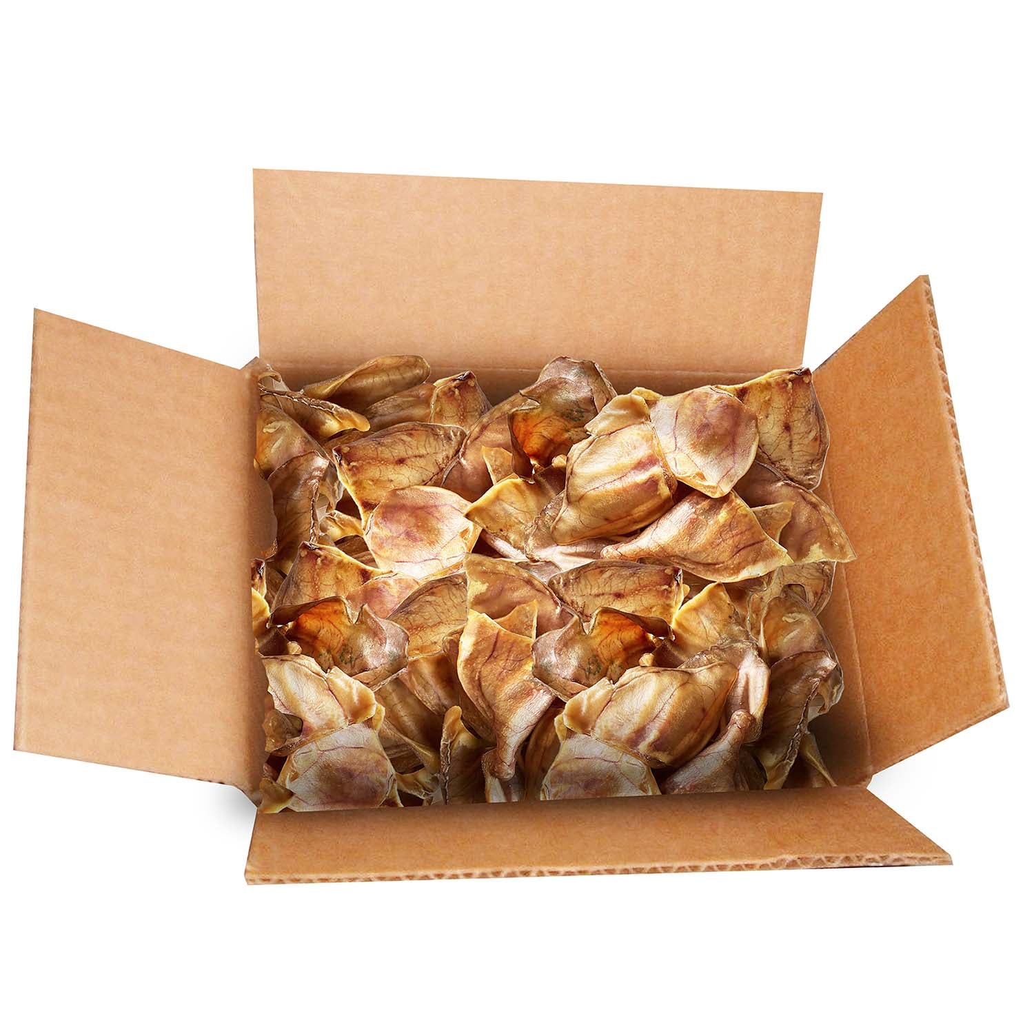 Gaines Family Farmstead Pig Ears Natural Dog Treats, 100 Pack Case - Image 3