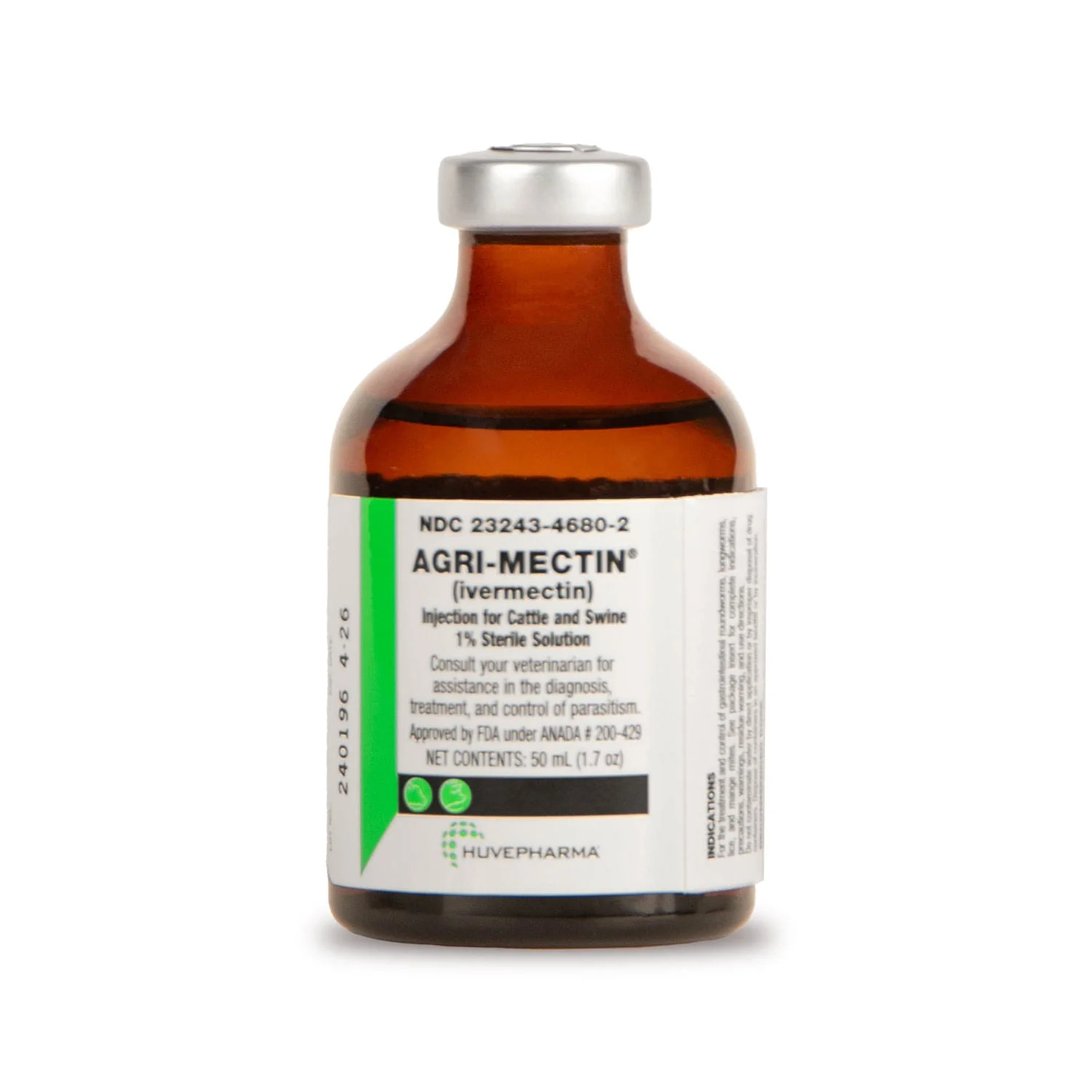 Injectable 1% Ivermectin Cattle & Swine Dewormer