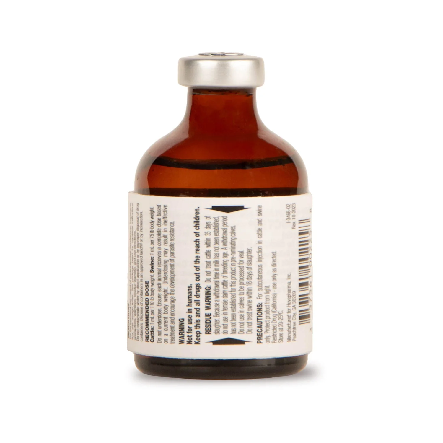 Injectable 1% Ivermectin Cattle & Swine Dewormer - Image 2