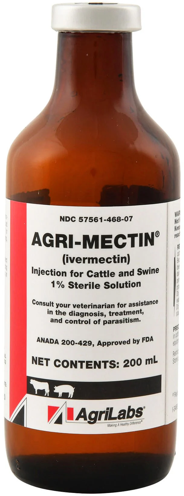Injectable 1% Ivermectin Cattle & Swine Dewormer - Image 3