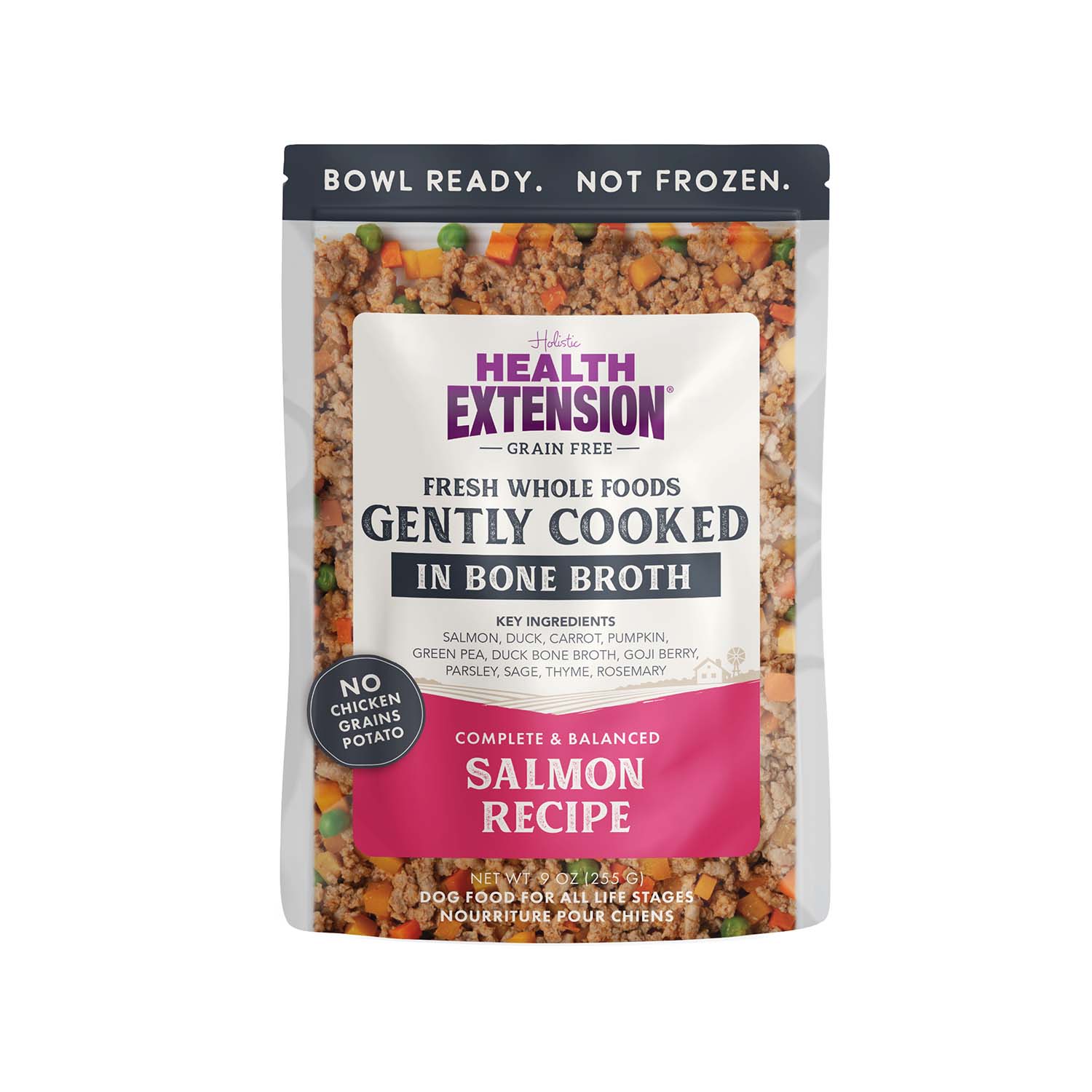 Health Extension Grain-Free Dog Food Pouches - Gently Cooked in Bone Broth - Image 10