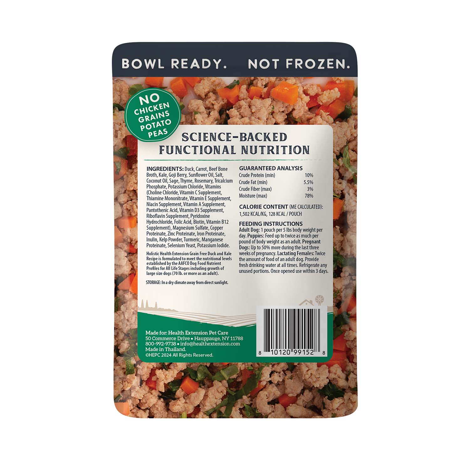 Health Extension Grain-Free Dog Food Pouches - Gently Cooked in Bone Broth - Image 16