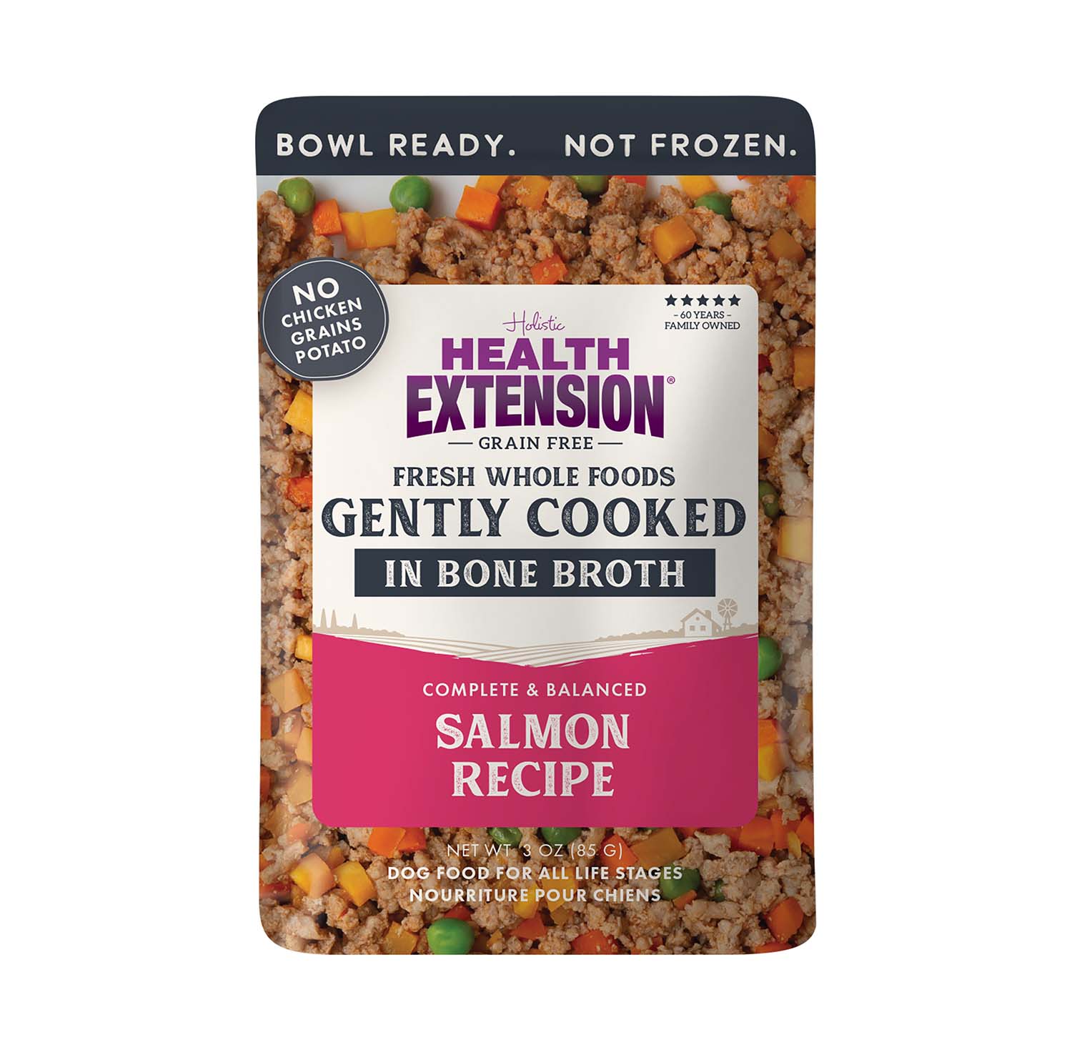 Health Extension Grain-Free Dog Food Pouches - Gently Cooked in Bone Broth - Image 17