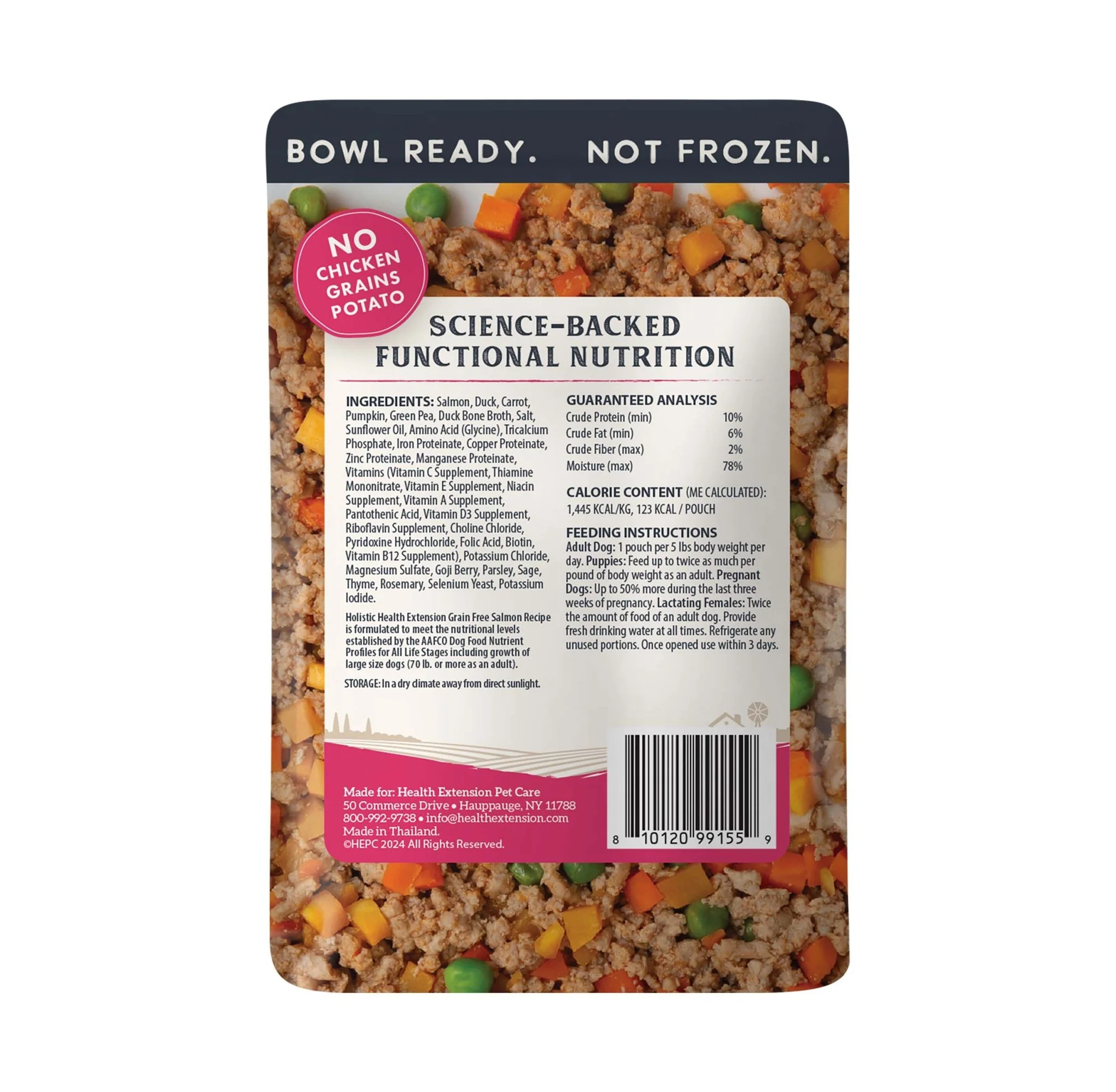 Health Extension Grain-Free Dog Food Pouches - Gently Cooked in Bone Broth - Image 18