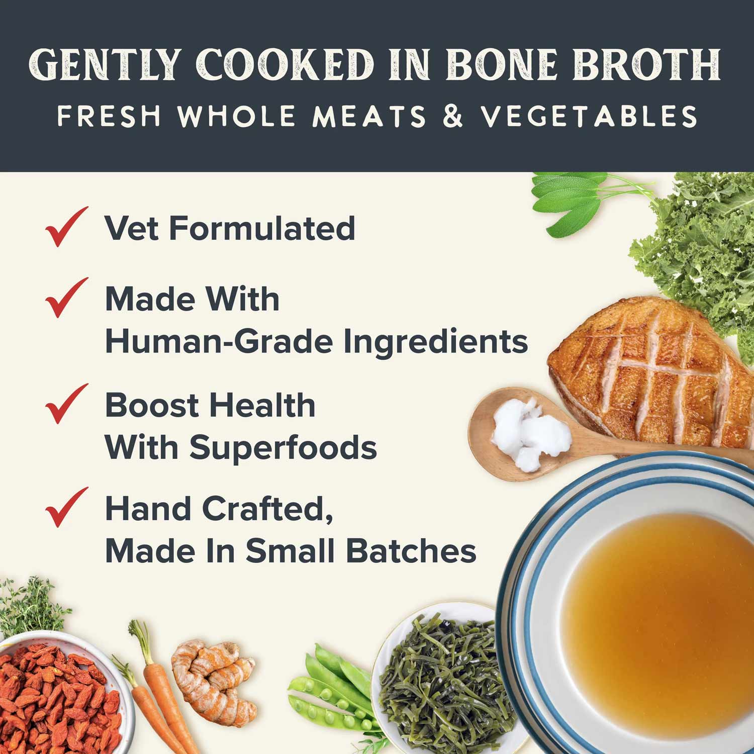Health Extension Grain-Free Dog Food Pouches - Gently Cooked in Bone Broth - Image 4