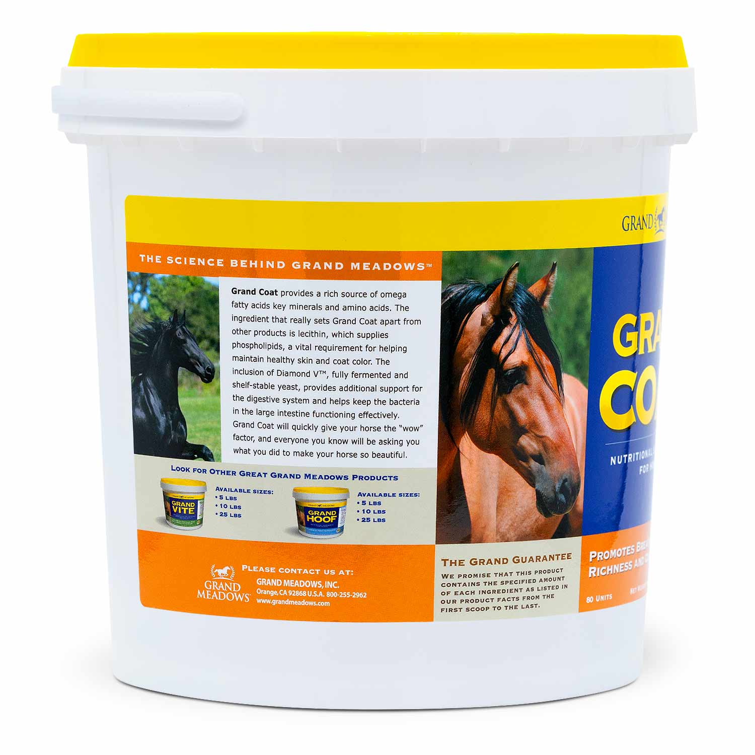 Grand Coat Skin & Coat Powdered Supplement for Horses - Image 5
