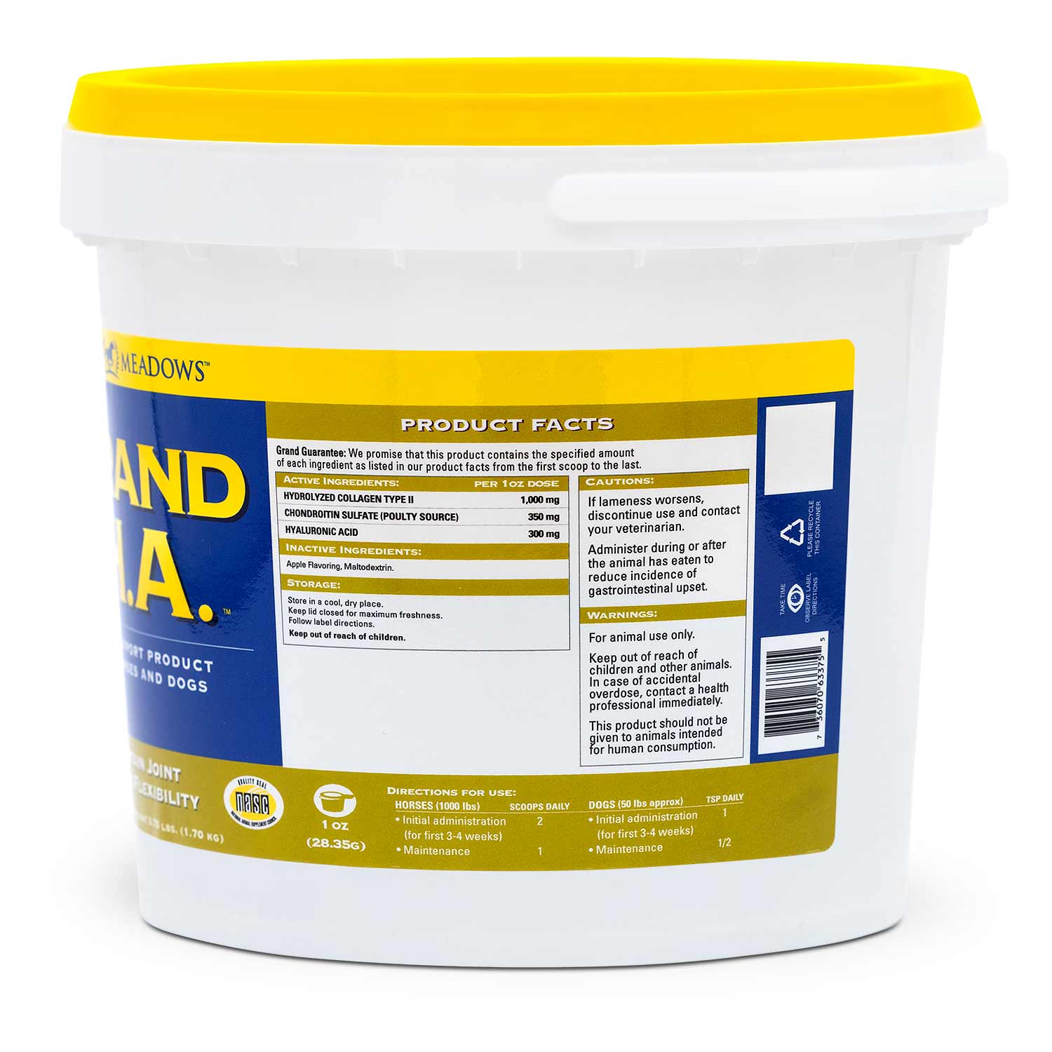 Grand H.A. Hyaluronic Acid Supplement for Joint Support in Horses - Image 3