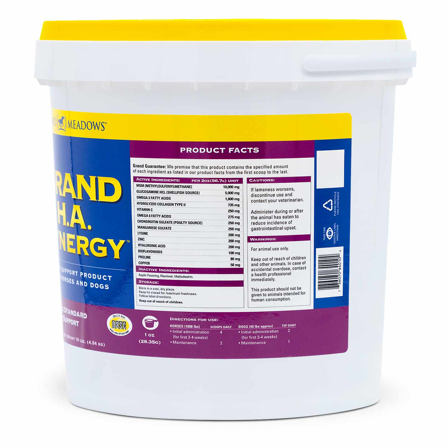 Grand H.A. Synergy Advanced Joint Supplement for Horses & Dogs - Image 6