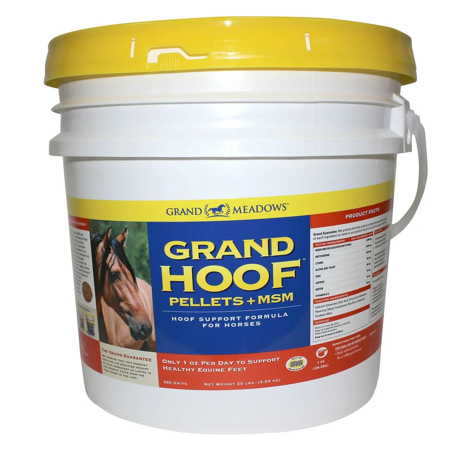Grand Hoof Pellets with MSM Supplement for Horses - Image 7