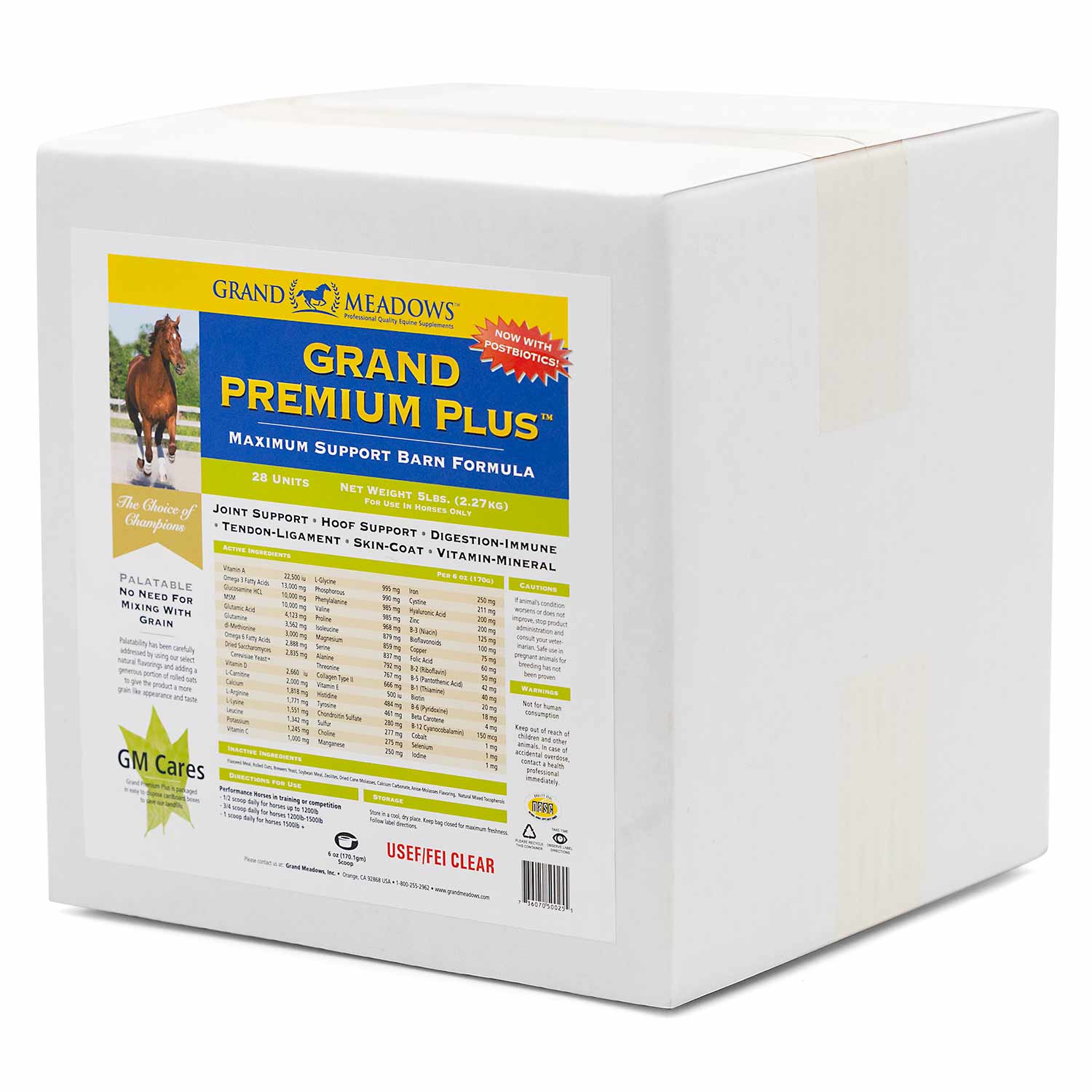 Grand Premium Plus All-in-One Supplement for Horses - Image 2