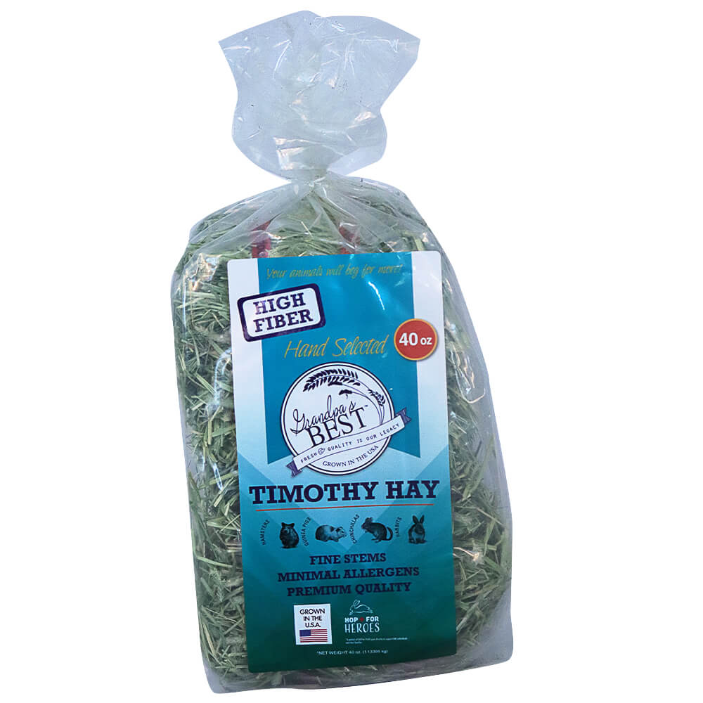 Grandpa’s Best Timothy Hay Loose or Bale – Premium High Fiber Small Pet Hay - Image 4