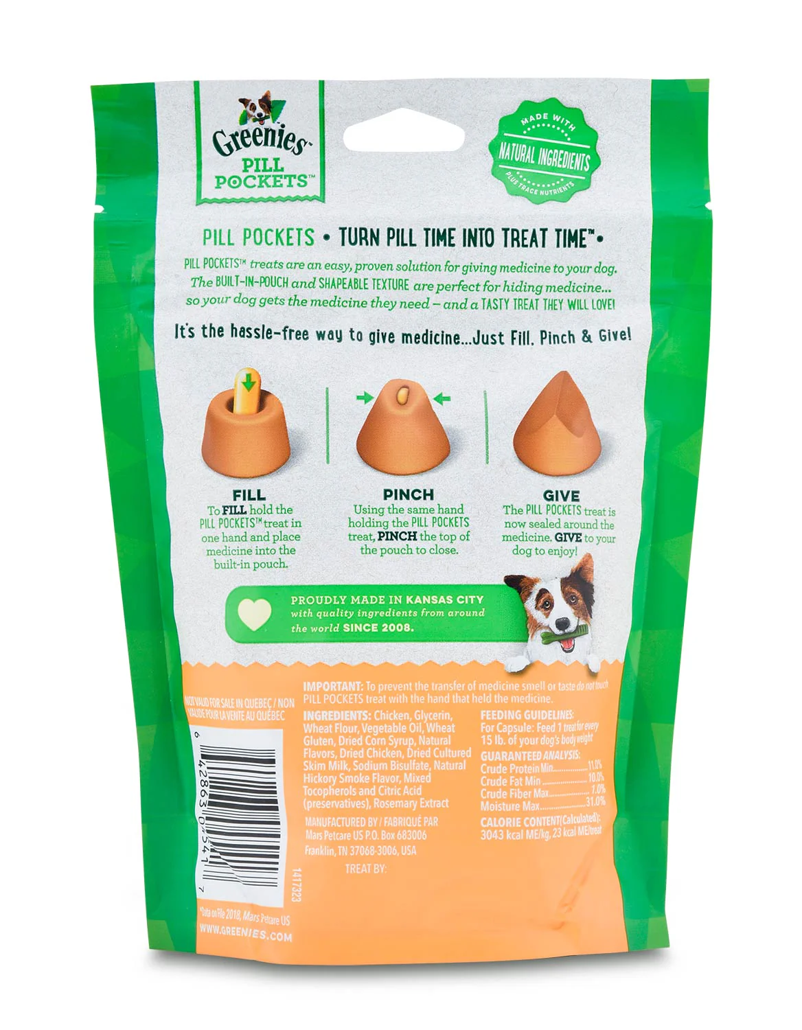 Greenies Pill Pockets for Capsules for Dogs, 30 ct - Image 4