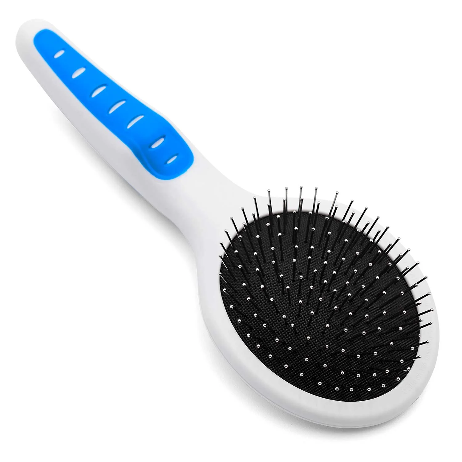 GripSoft Pin Brush for Dogs & Cats, 10"L