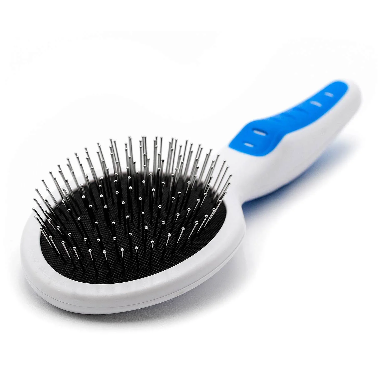 GripSoft Pin Brush for Dogs & Cats, 10"L - Image 4