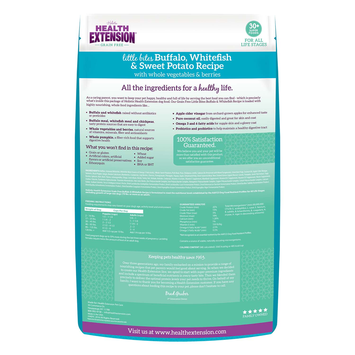 Health Extension Grain-Free Venison Little Bites Small Breed Dry Dog Food - Image 13