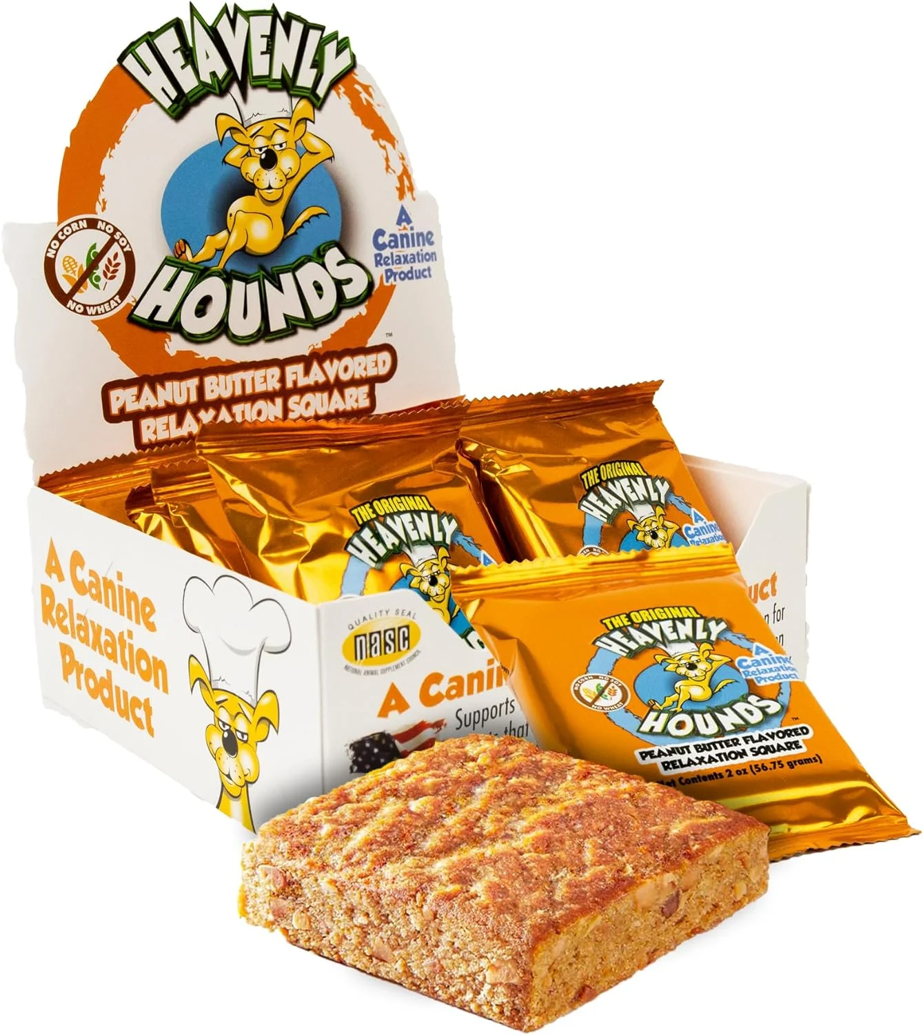 Heavenly Hounds Relaxation Squares Calming Treats for Dogs - Image 7