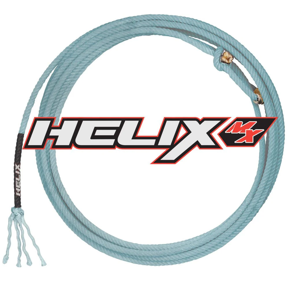 Helix Team Roping Rope – Head or Heel, Double-Twisted Core, Green - Image 3