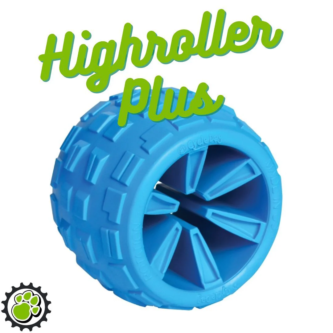High Roller Ball Plus Rubber Dog Toy - Image 2