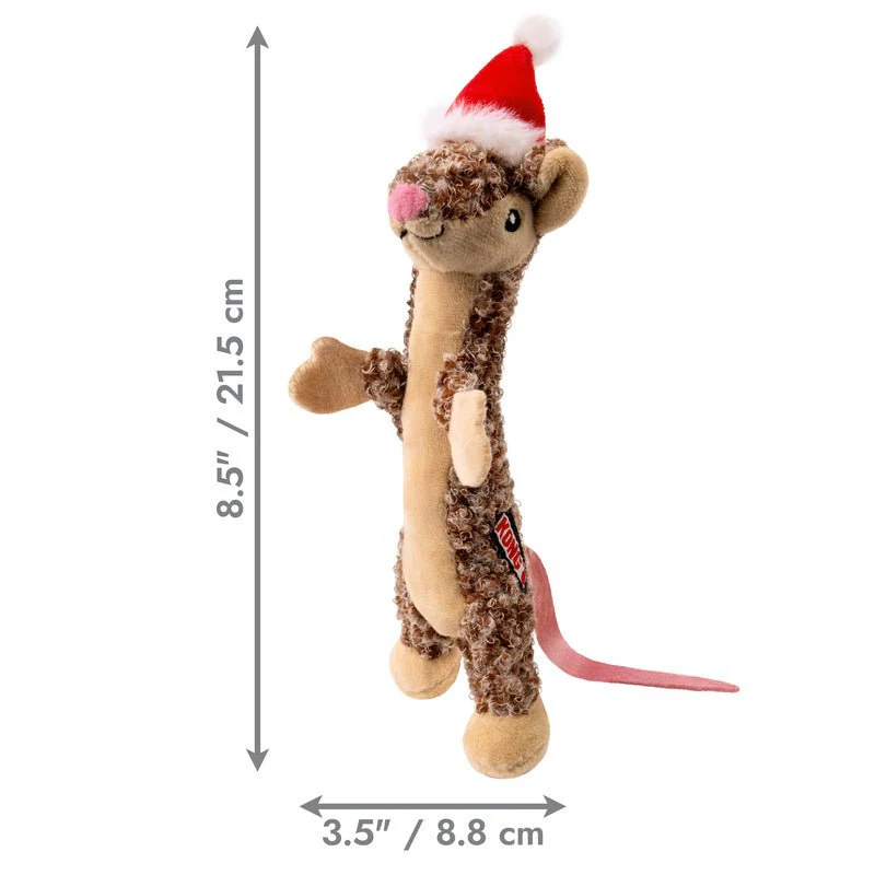 KONG Holiday Cat Luvs Mouse Plush Catnip Cat Toy - Image 3