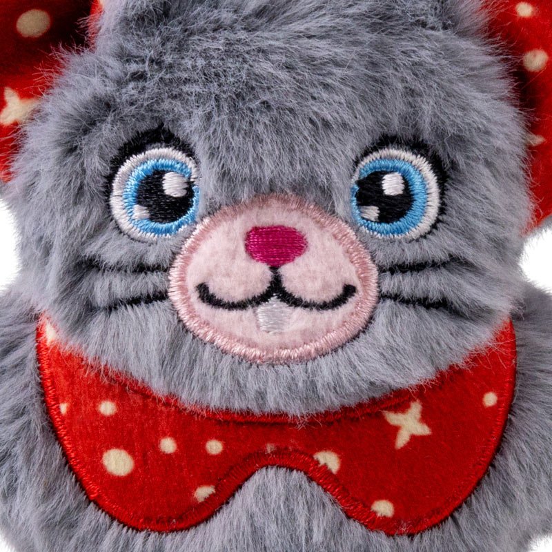 KONG Holiday Cat Snuzzles Mouse Plush Catnip Cat Toy, Assorted Colors - Image 6