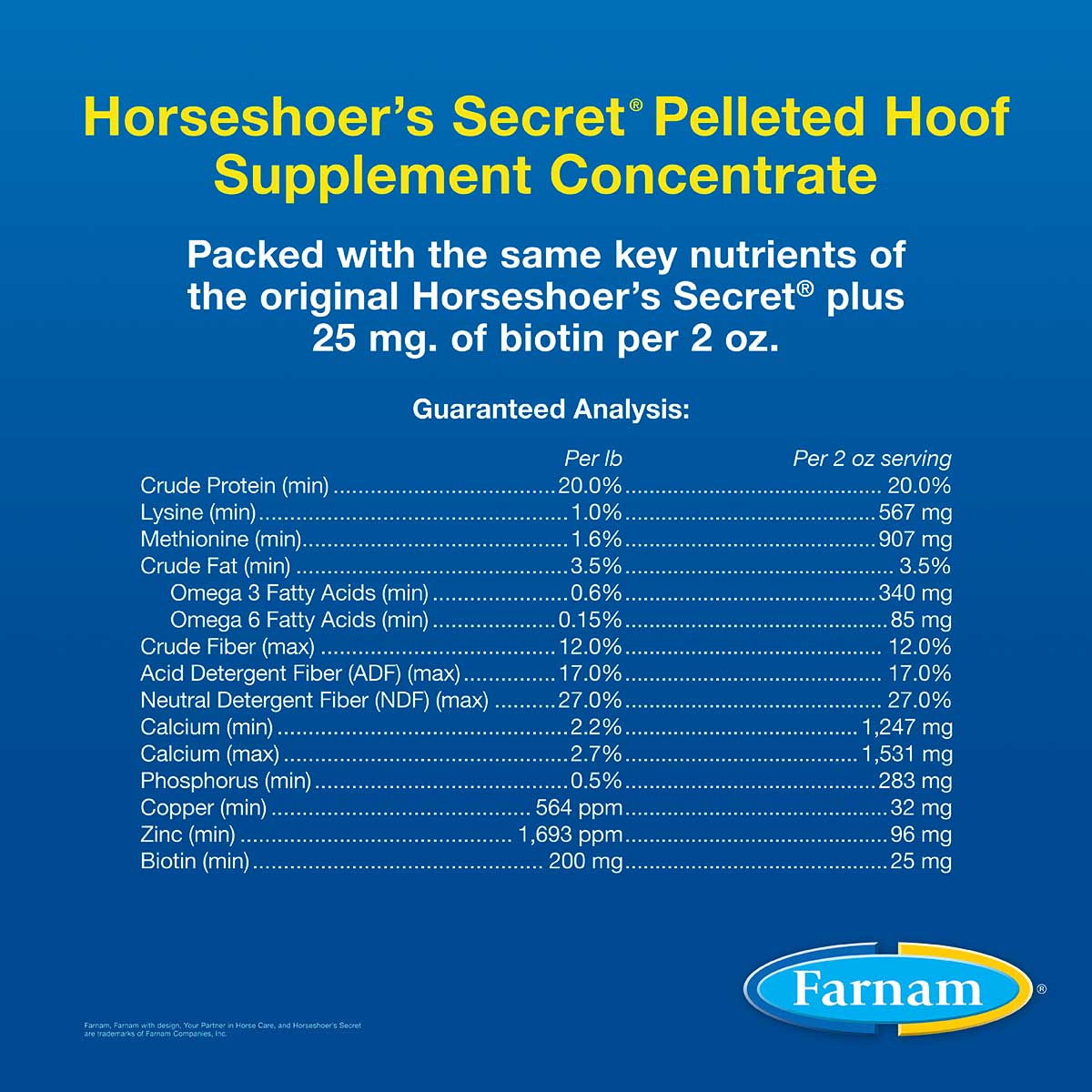 Horseshoer's Secret® Concentrate Horse Hoof Supplement - Image 8