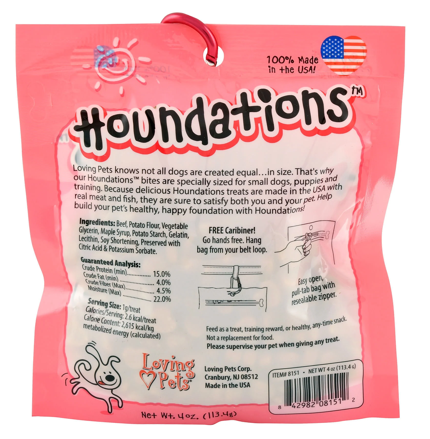 Houndations Small Dog Training Treats, 4 oz - Image 86