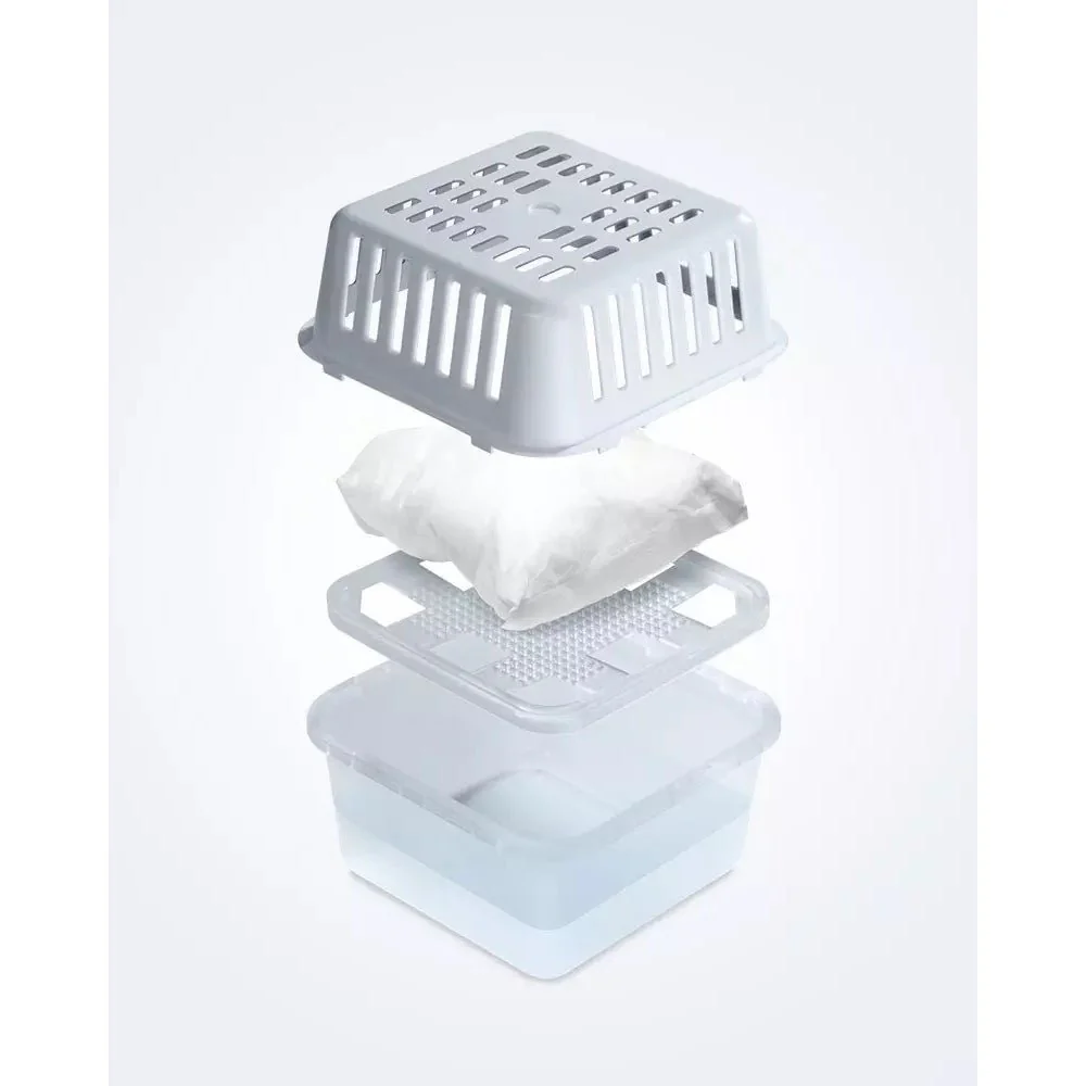 Humydry Compact 8.8 oz Moisture Absorber Device – Refillable Unscented Dehumidifier for Small Rooms - Image 8