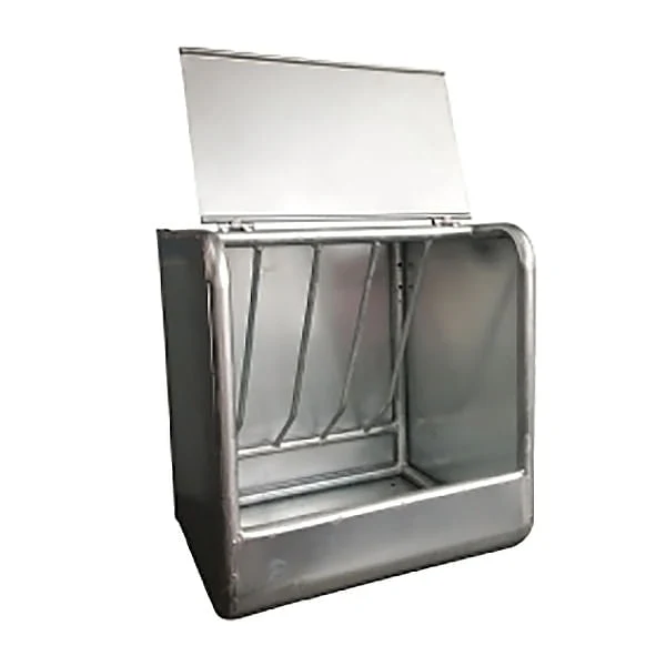 Rugged Ranch Livestock Heavy Duty Combo Feeder with Lid - Image 2