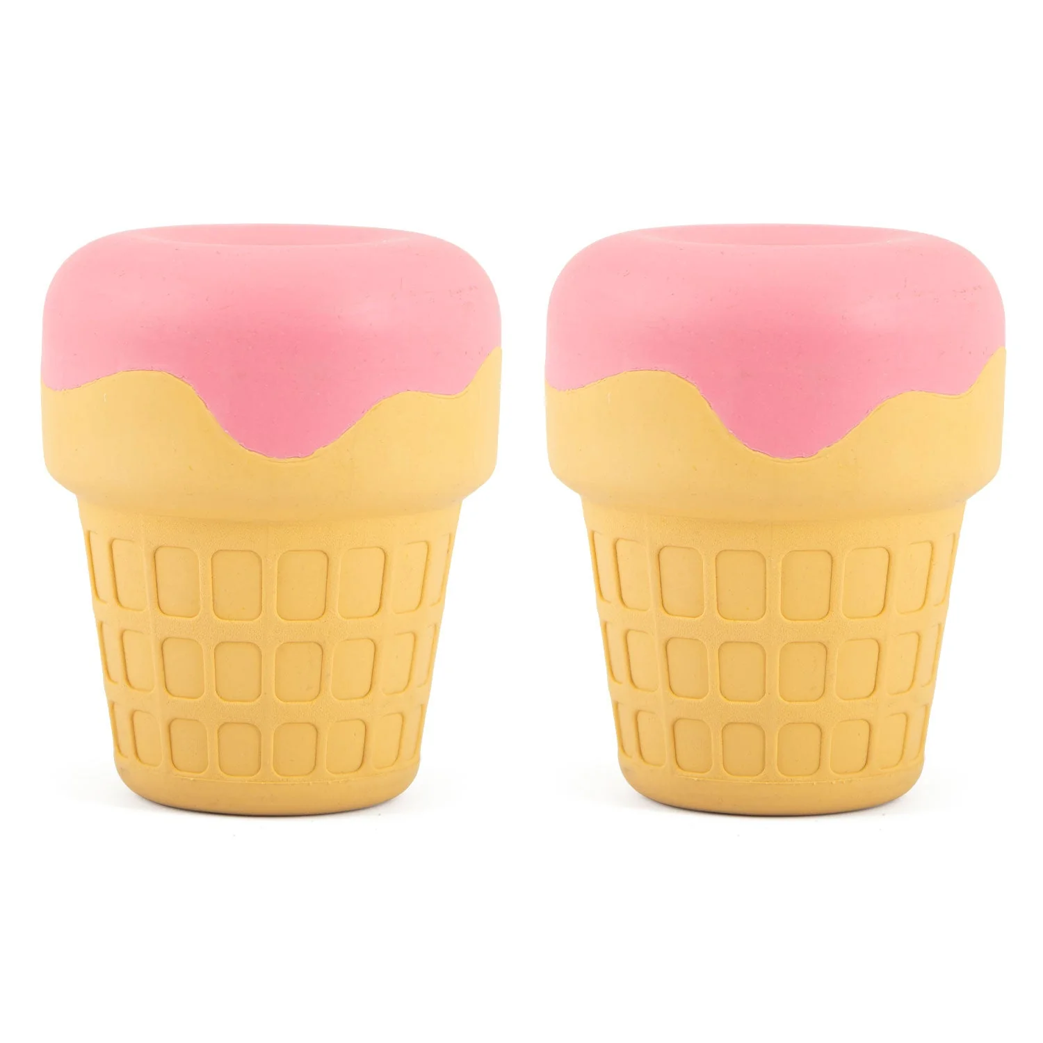 Jeffers Ice Cream Cone Natural Rubber Stuffable Treat Dispensing Dental Dog Chew Toy - Image 25