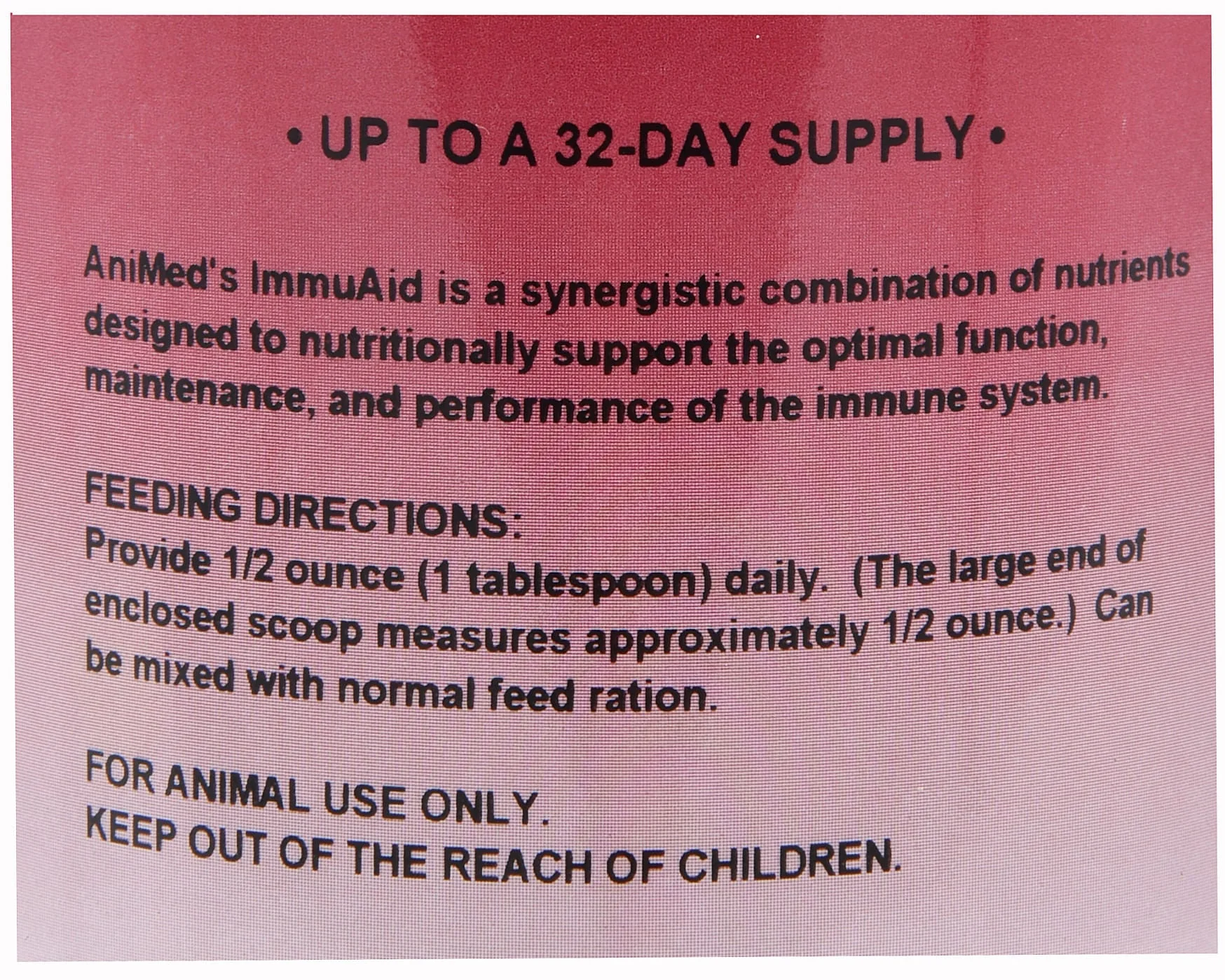 Animed Immu-Aid Horse Supplement with Echinacea & Garlic - Image 3