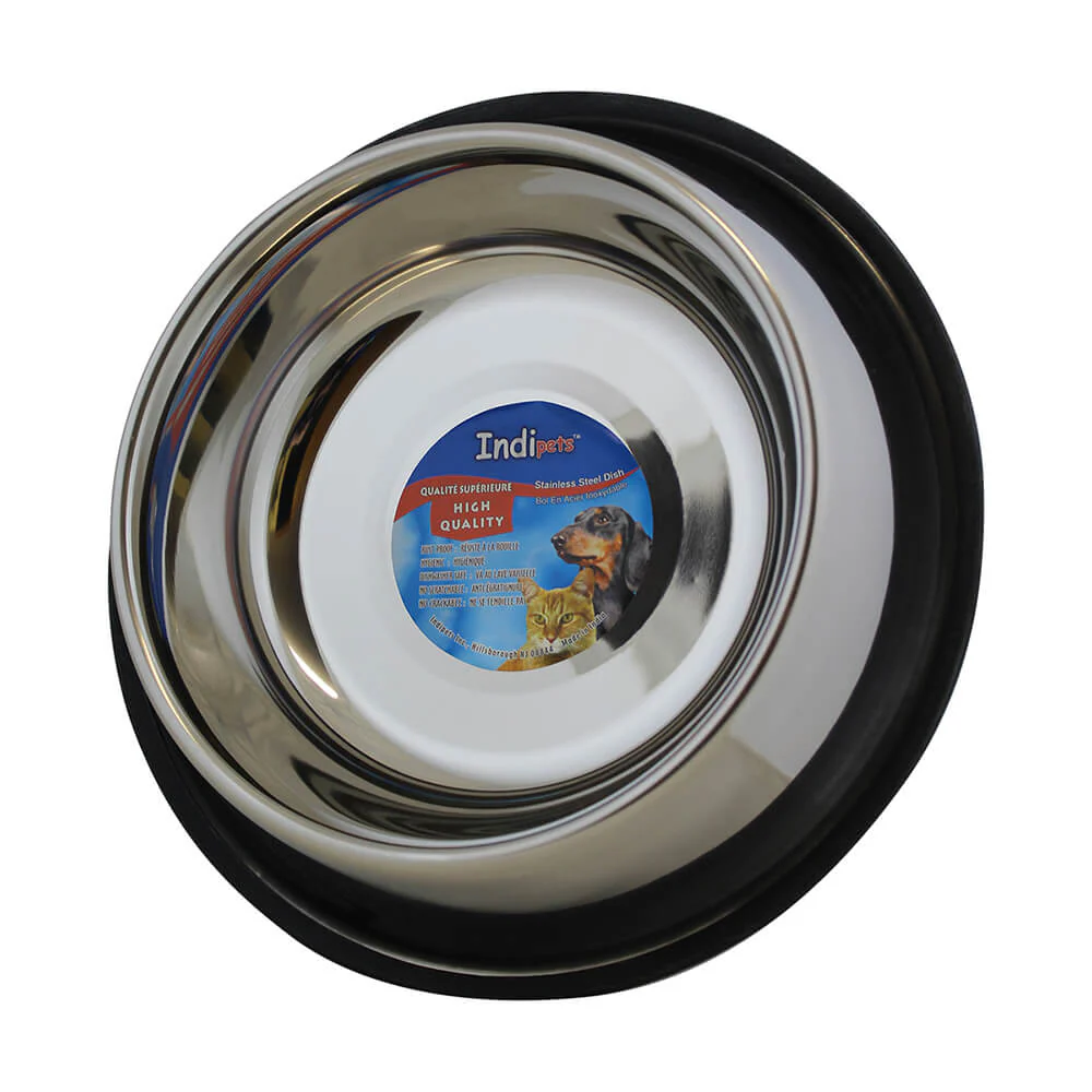 Indipets Non-Tip Stainless Steel Bowl - Image 2